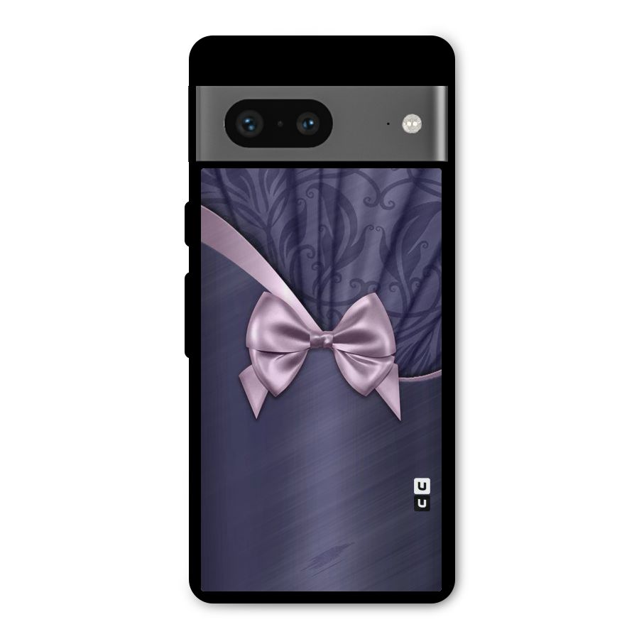Pink Ribbon Metal Back Case for Google Pixel 7