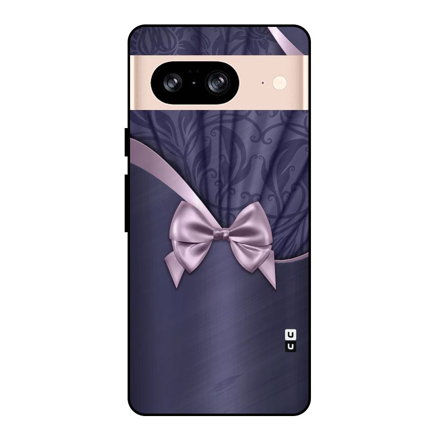 Pink Ribbon Metal Back Case for Google Pixel 8