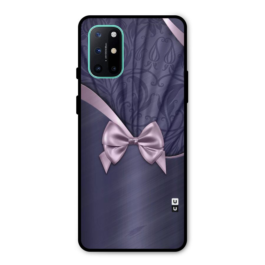 Pink Ribbon Metal Back Case for OnePlus 8T