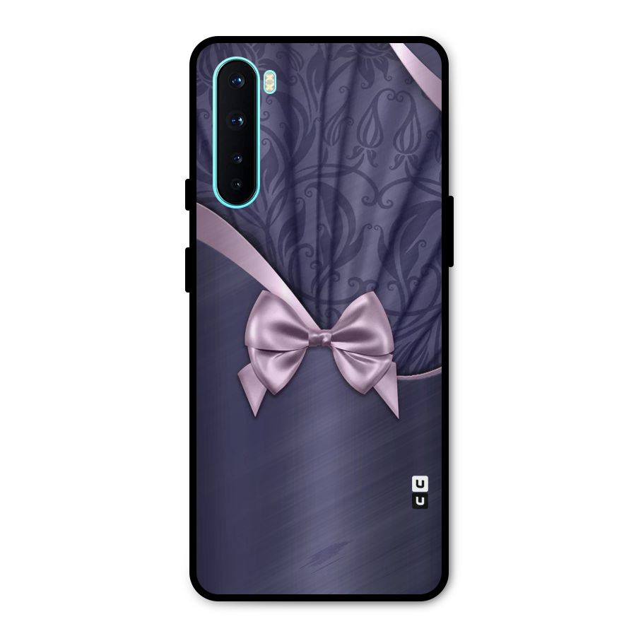 Pink Ribbon Metal Back Case for OnePlus Nord