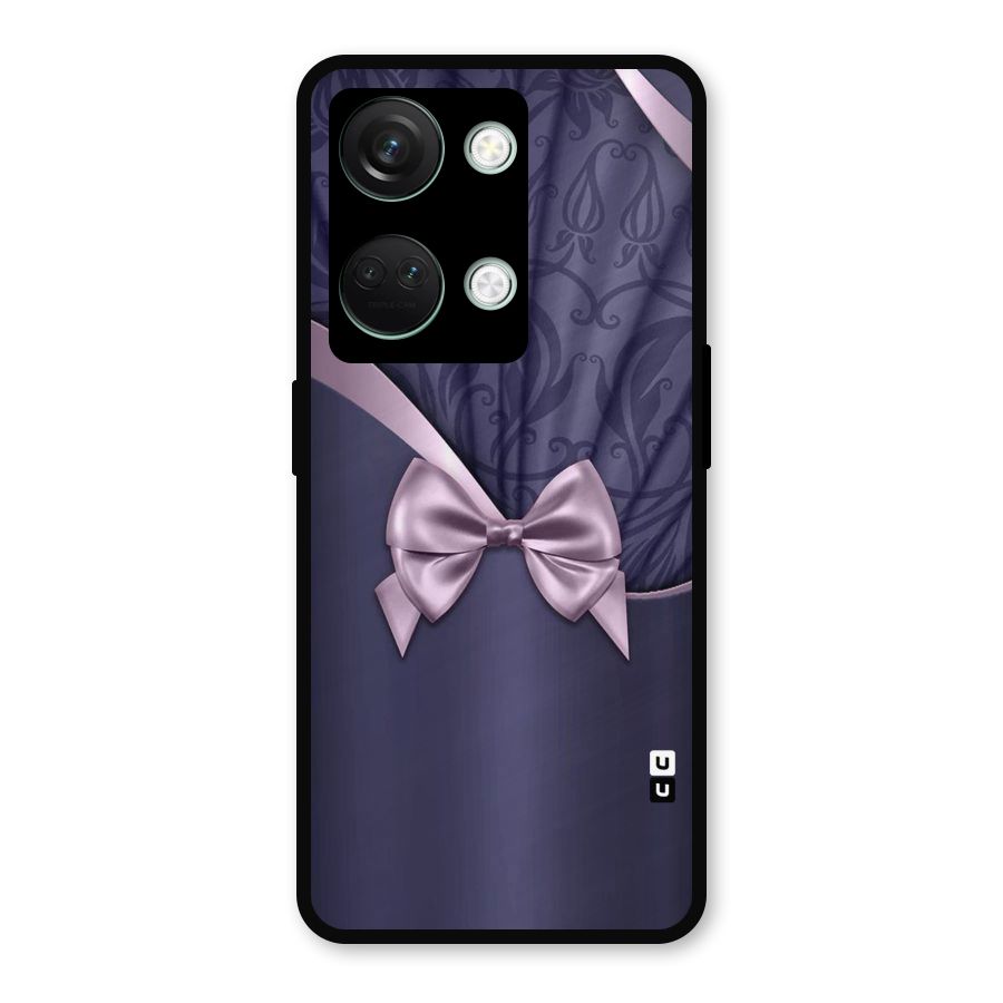 Pink Ribbon Metal Back Case for OnePlus Nord 3
