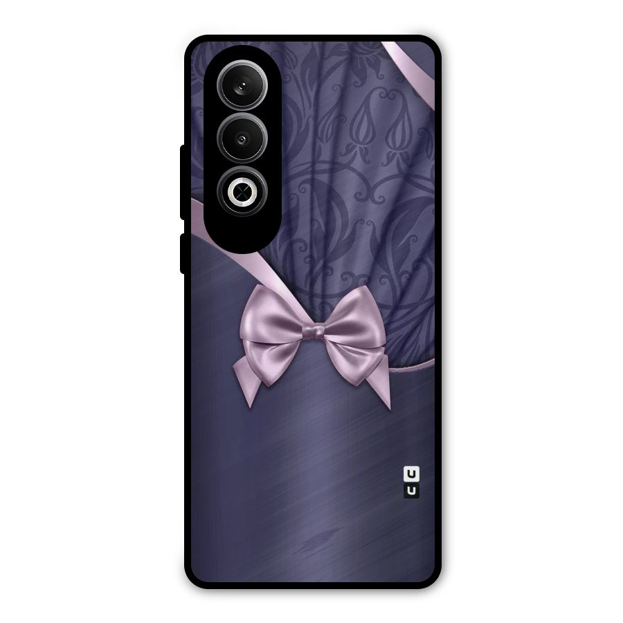 Pink Ribbon Metal Back Case for OnePlus Nord CE4