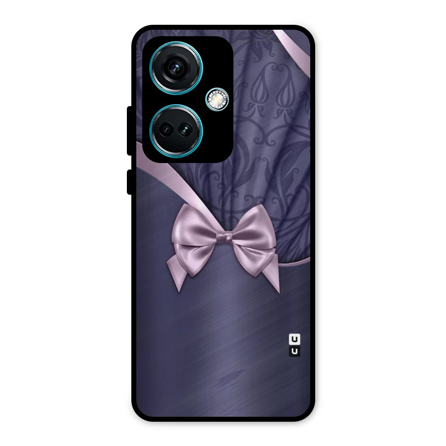 Pink Ribbon Metal Back Case for OnePlus Nord CE 3 5G