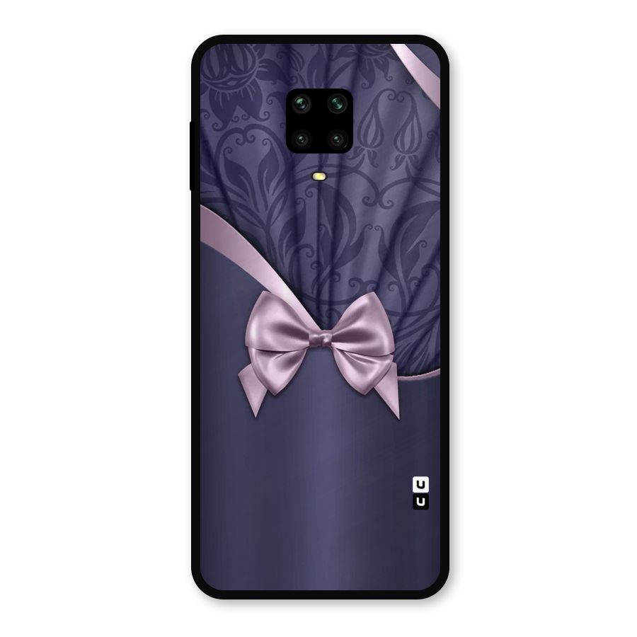 Pink Ribbon Metal Back Case for Poco M2