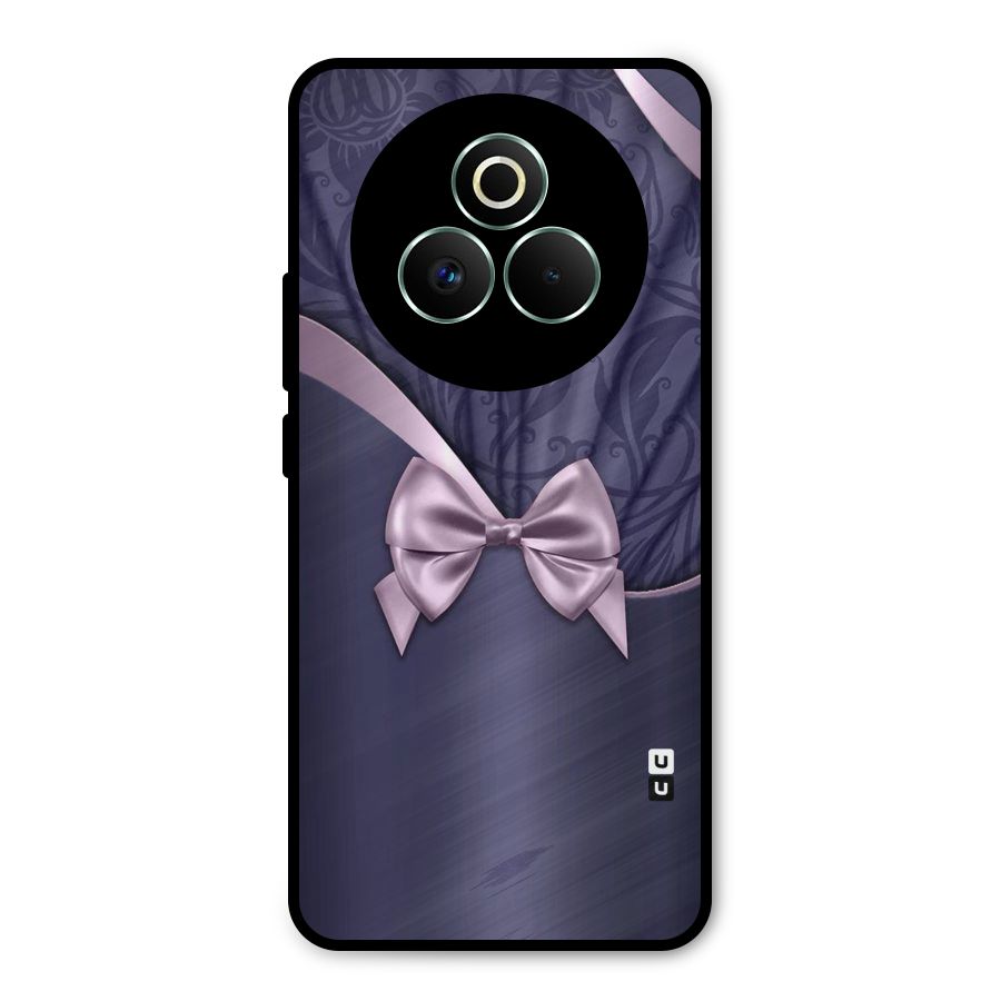Pink Ribbon Metal Back Case for Realme P3 Pro