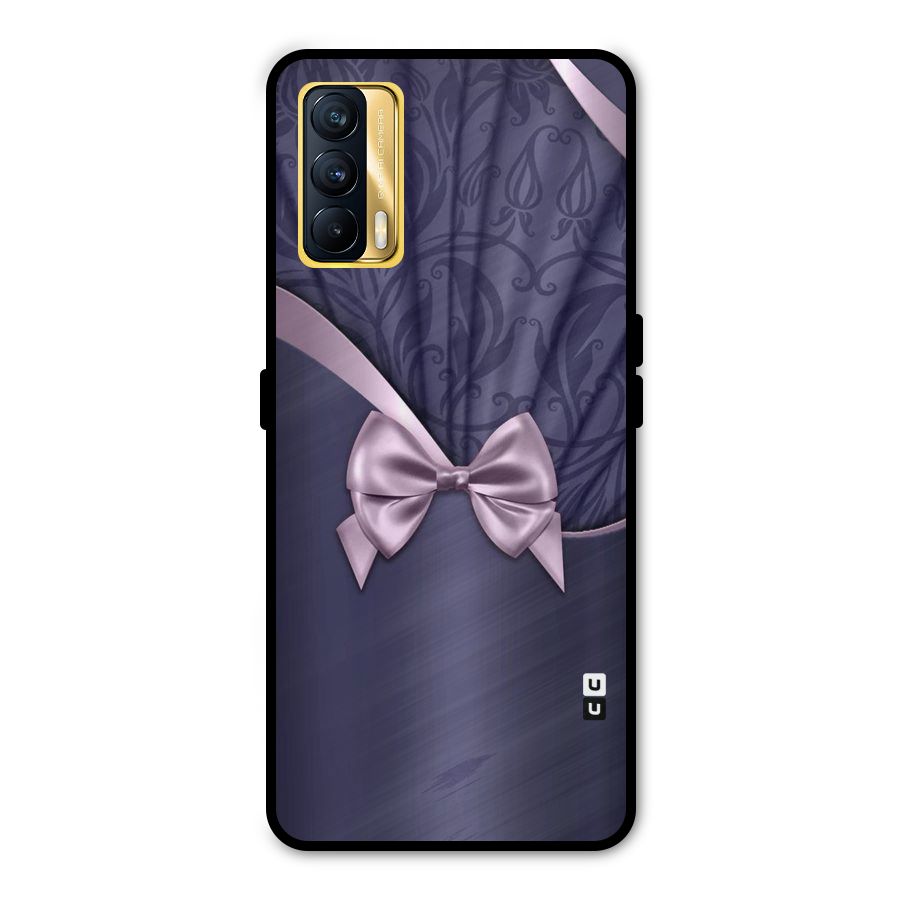 Pink Ribbon Metal Back Case for Realme X7