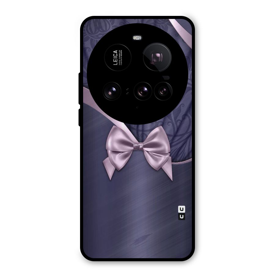 Pink Ribbon Metal Back Case for Xiaomi 15 Ultra