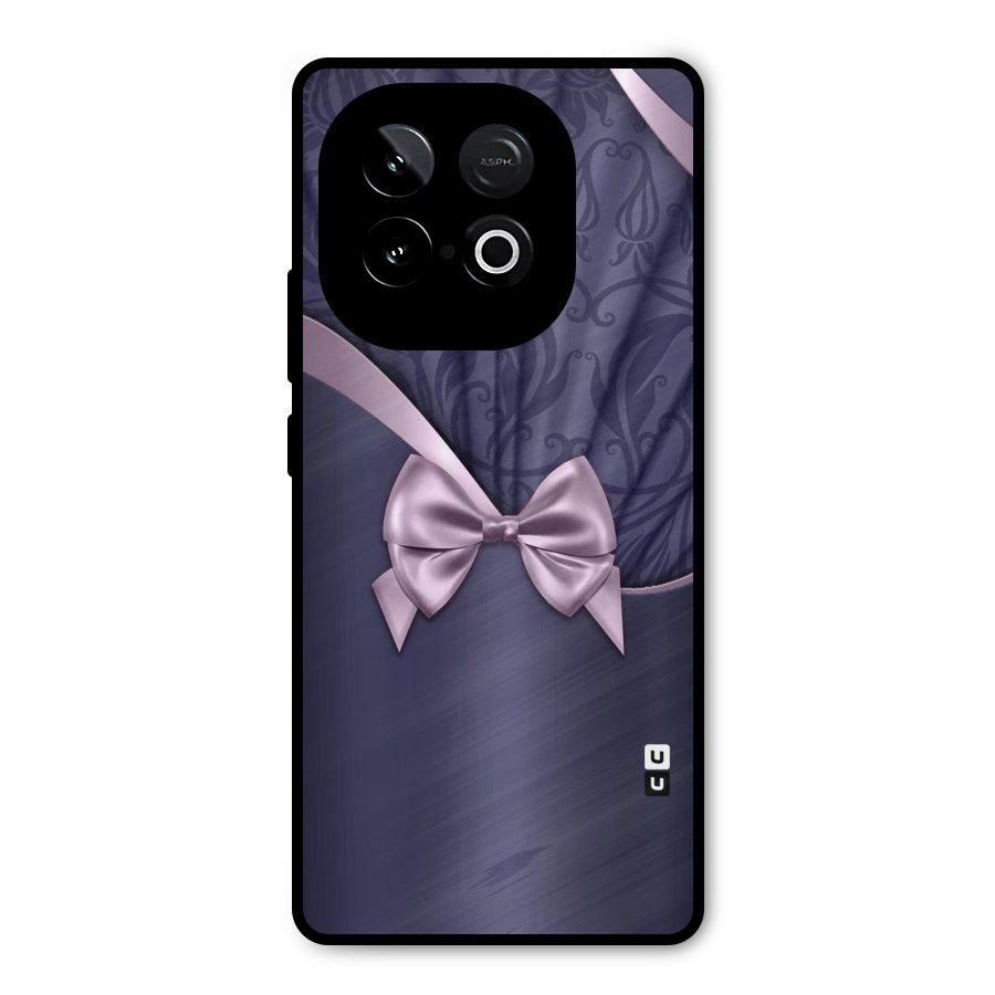 Pink Ribbon Metal Back Case for iQOO Neo 10