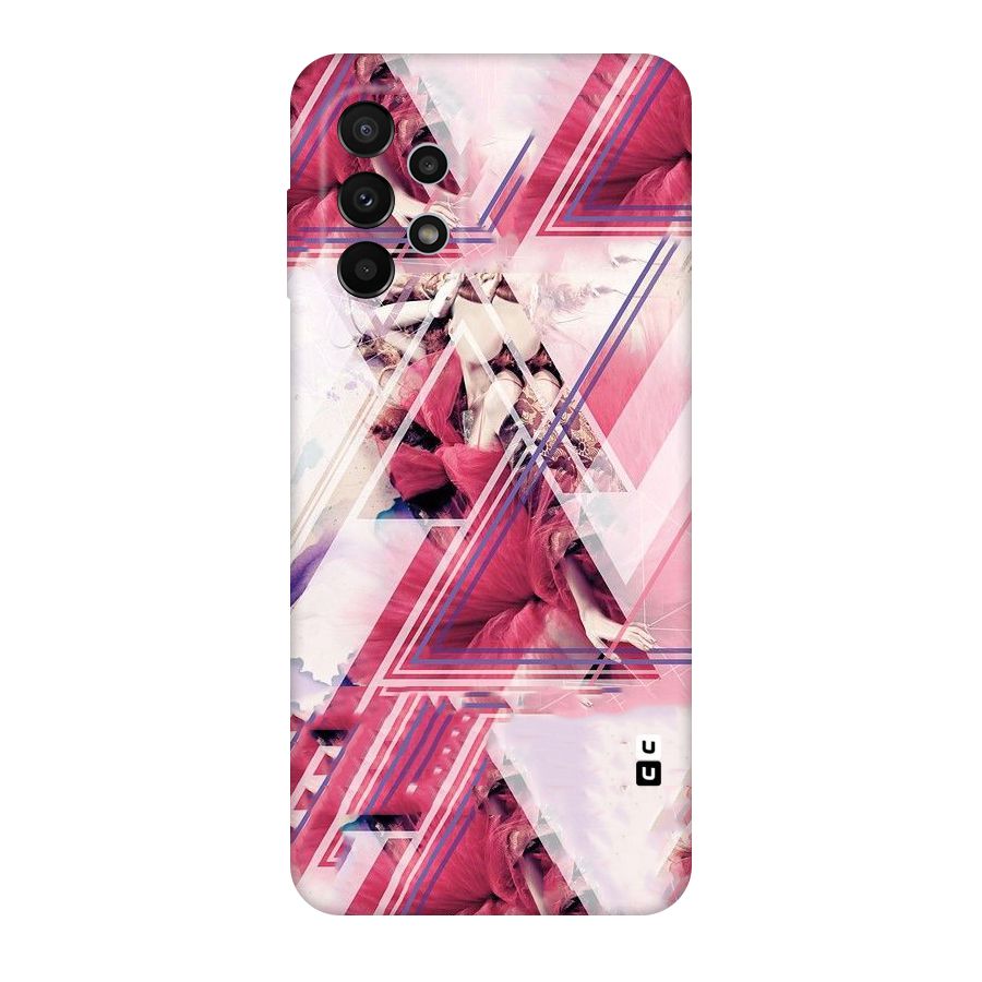 Pink Rose Abstract Original Polycarbonate Back Case for Galaxy A23