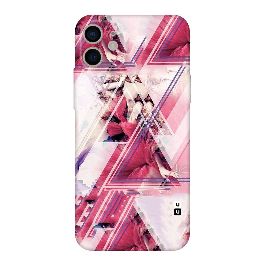 Pink Rose Abstract Original Polycarbonate Back Case for iPhone 11
