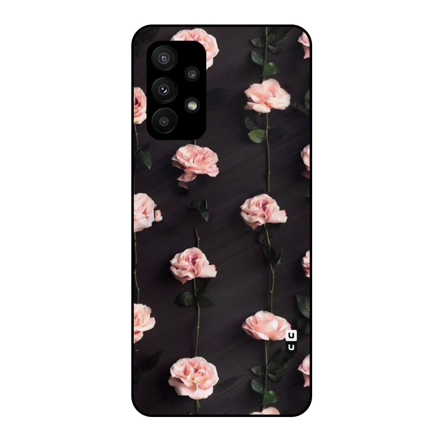 Pink Roses Metal Back Case for Galaxy A23