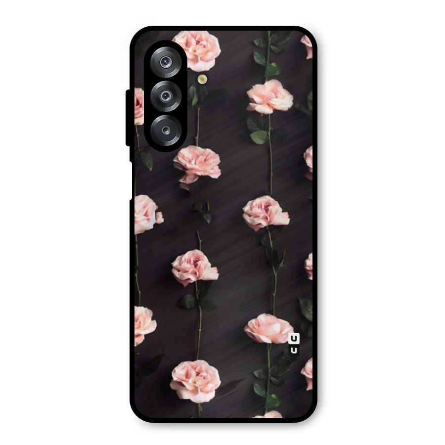Pink Roses Metal Back Case for Galaxy A26
