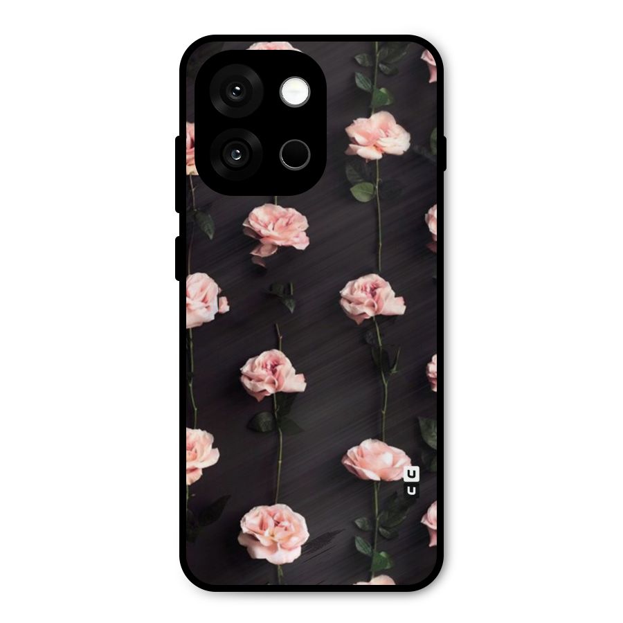 Pink Roses Metal Back Case for OnePlus 13s
