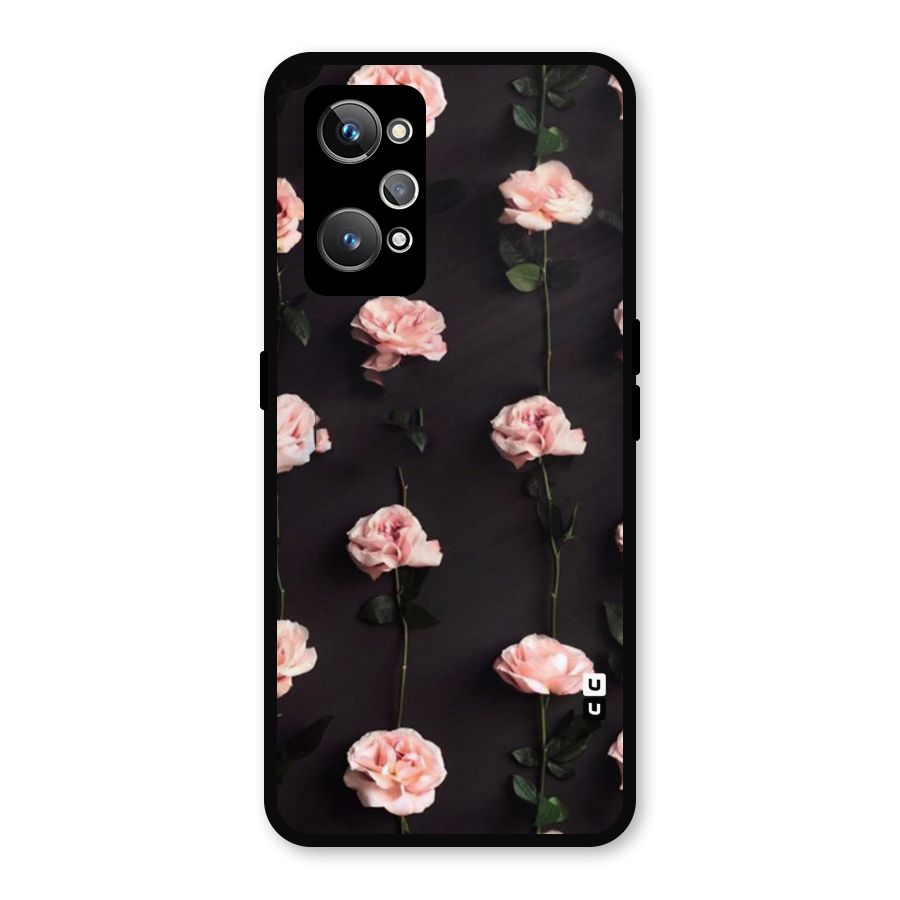 Pink Roses Metal Back Case for Realme GT Neo2