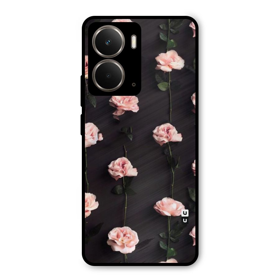 Pink Roses Metal Back Case for Realme P3