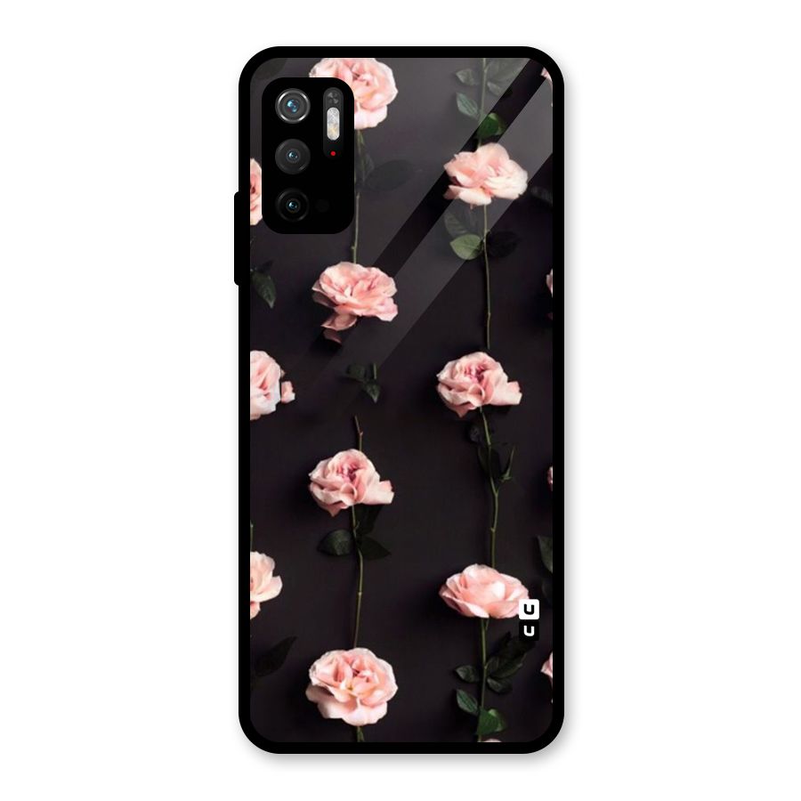Pink Roses Metal Back Case for Redmi Note 10T 5G