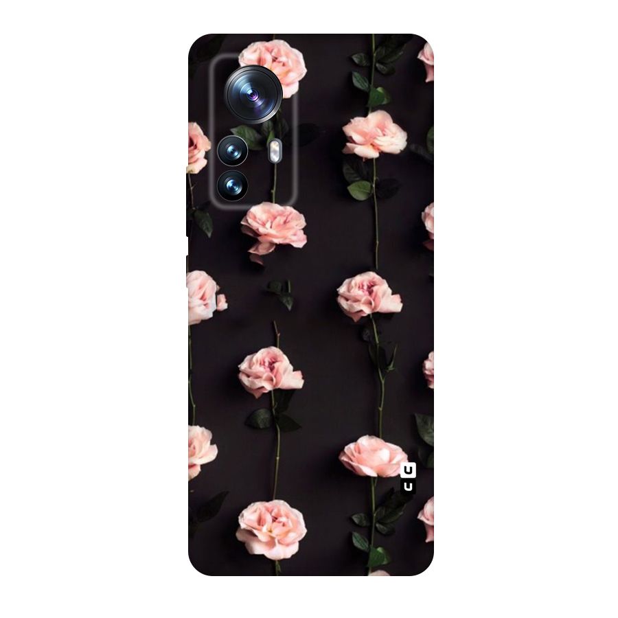 Pink Roses Original Polycarbonate Back Case for Xiaomi 12 Pro