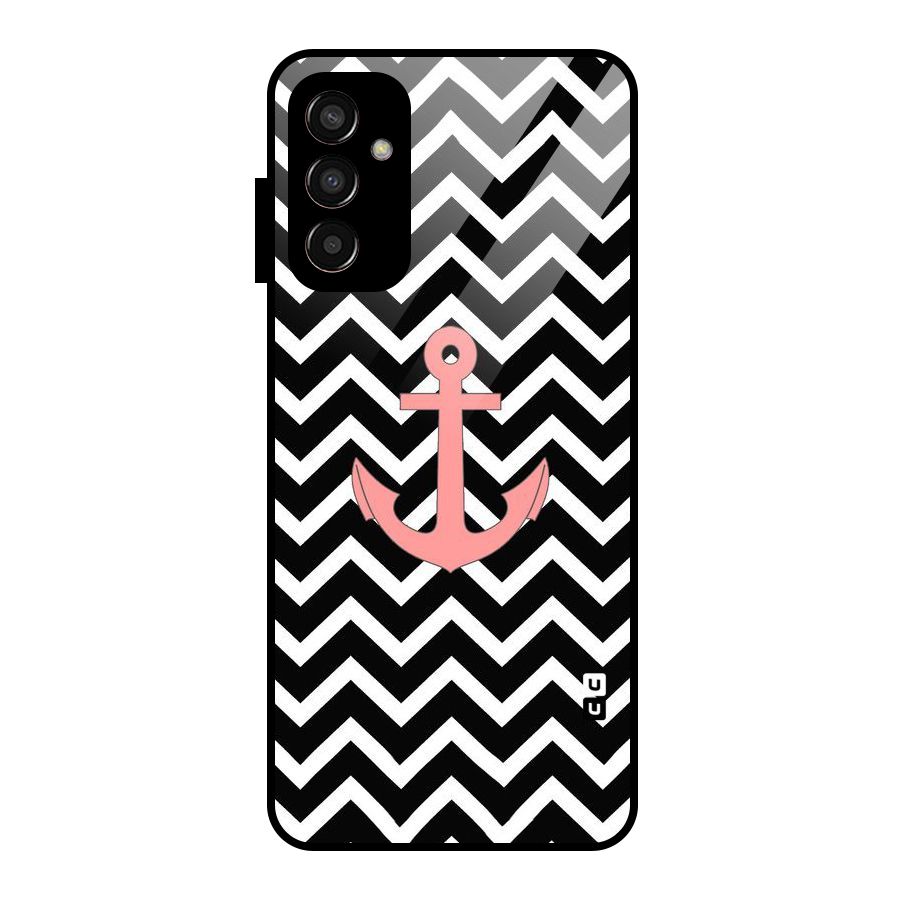 Pink Sailor Glass Back Case for Galaxy F13