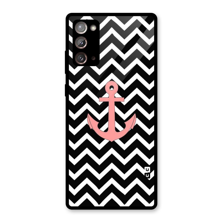 Pink Sailor Glass Back Case for Galaxy Note 20
