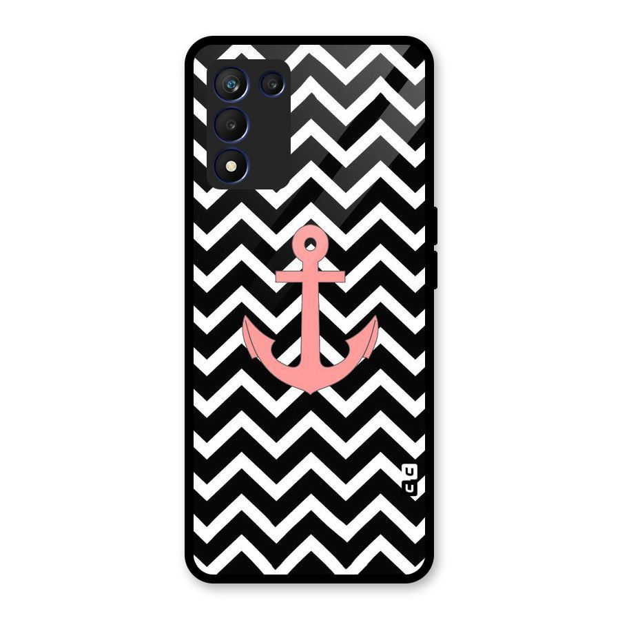 Pink Sailor Glass Back Case for Realme 9 5G Speed