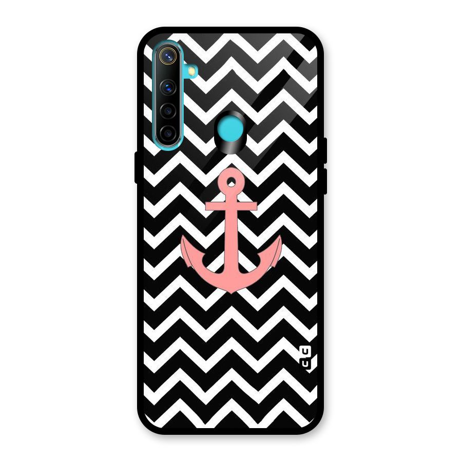 Pink Sailor Glass Back Case for Realme Narzo 10
