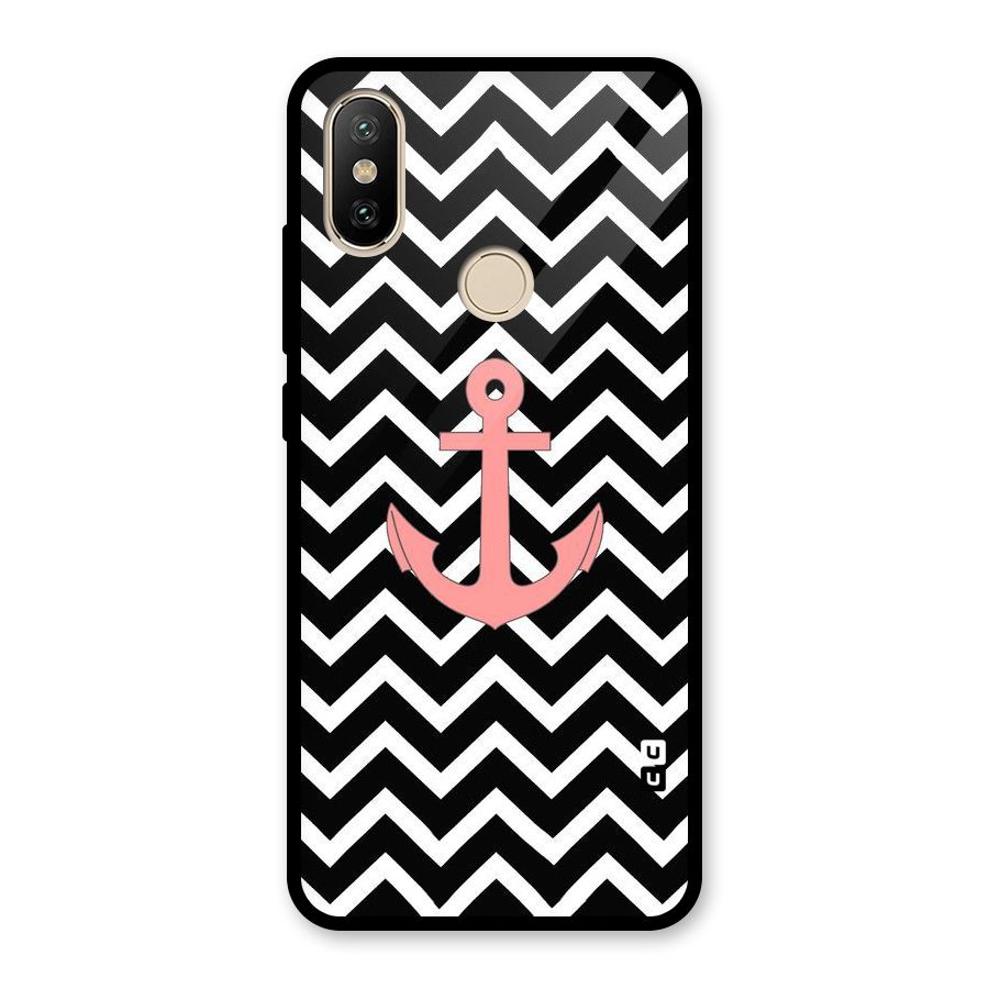 Pink Sailor Glass Back Case for Redmi A2