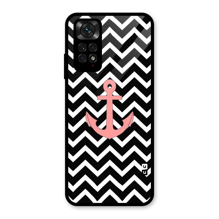 Pink Sailor Glass Back Case for Redmi Note 11S