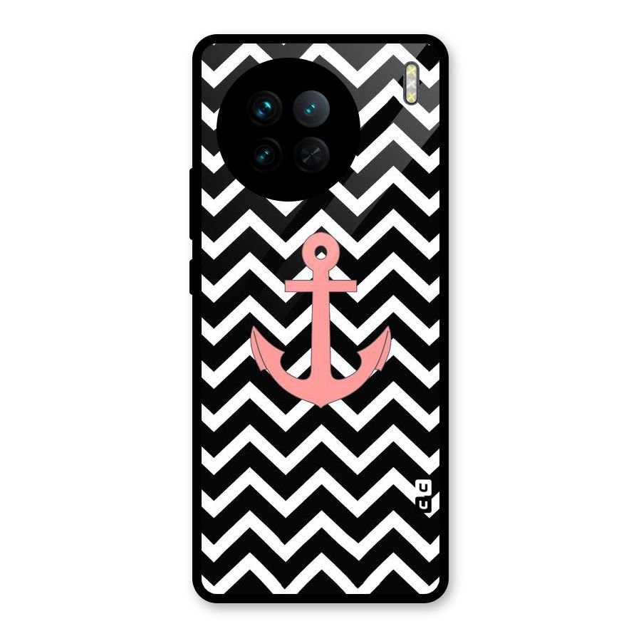 Pink Sailor Glass Back Case for Vivo X90