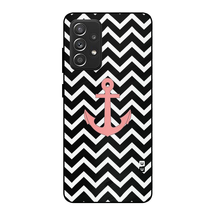 Pink Sailor Metal Back Case for Galaxy A52s 5G