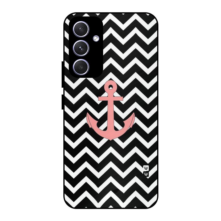 Pink Sailor Metal Back Case for Galaxy A54