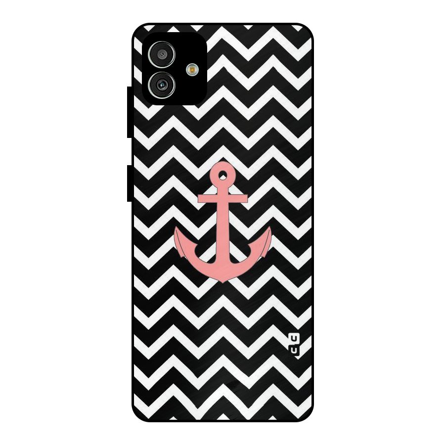 Pink Sailor Metal Back Case for Galaxy M13 5G