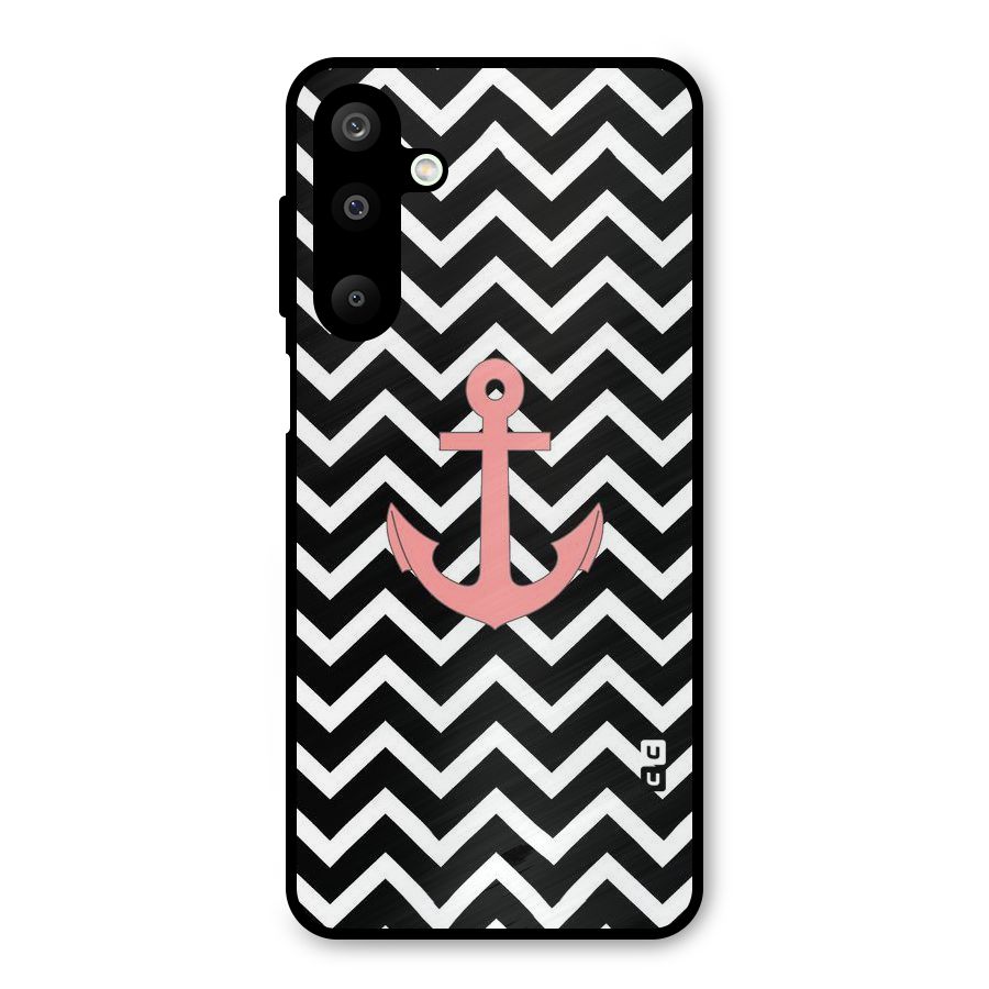 Pink Sailor Metal Back Case for Galaxy M16