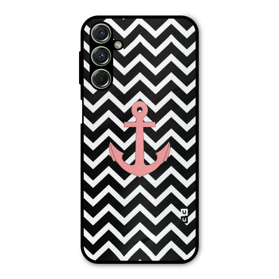 Pink Sailor Metal Back Case for Galaxy M34