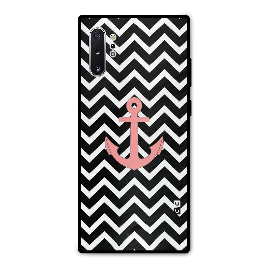 Pink Sailor Metal Back Case for Galaxy Note 10 Plus