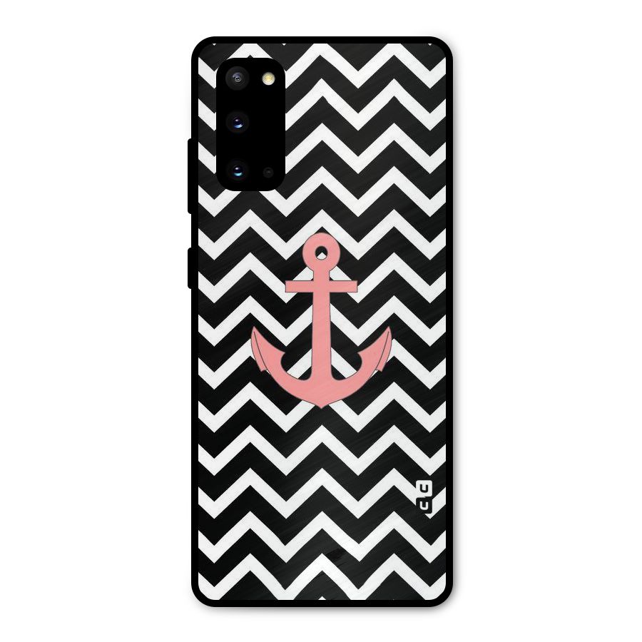 Pink Sailor Metal Back Case for Galaxy S20