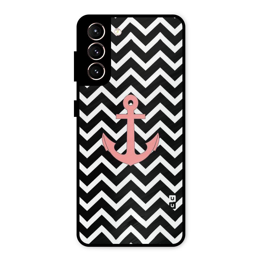 Pink Sailor Metal Back Case for Galaxy S21 5G