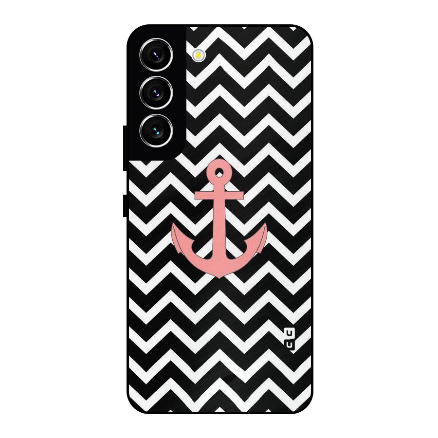 Pink Sailor Metal Back Case for Galaxy S22 5G