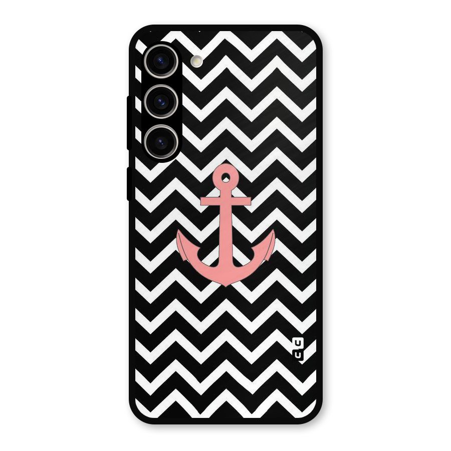 Pink Sailor Metal Back Case for Galaxy S23 Plus