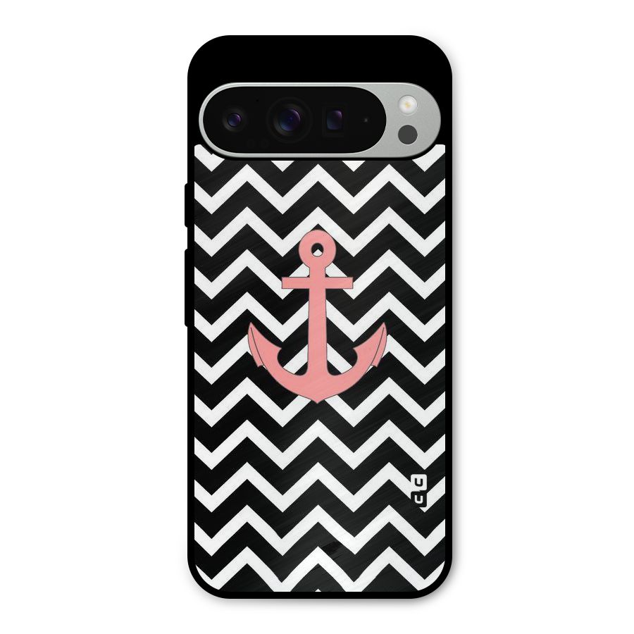 Pink Sailor Metal Back Case for Google Pixel 9 Pro XL