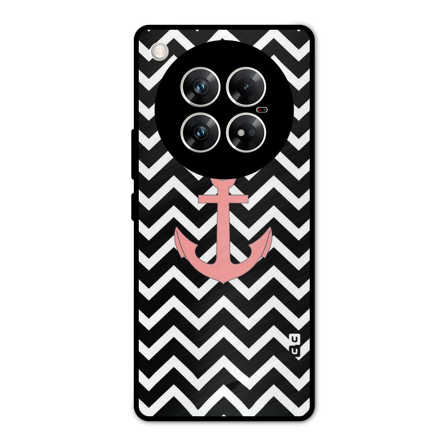 Pink Sailor Metal Back Case for Infinix Zero 40 5G