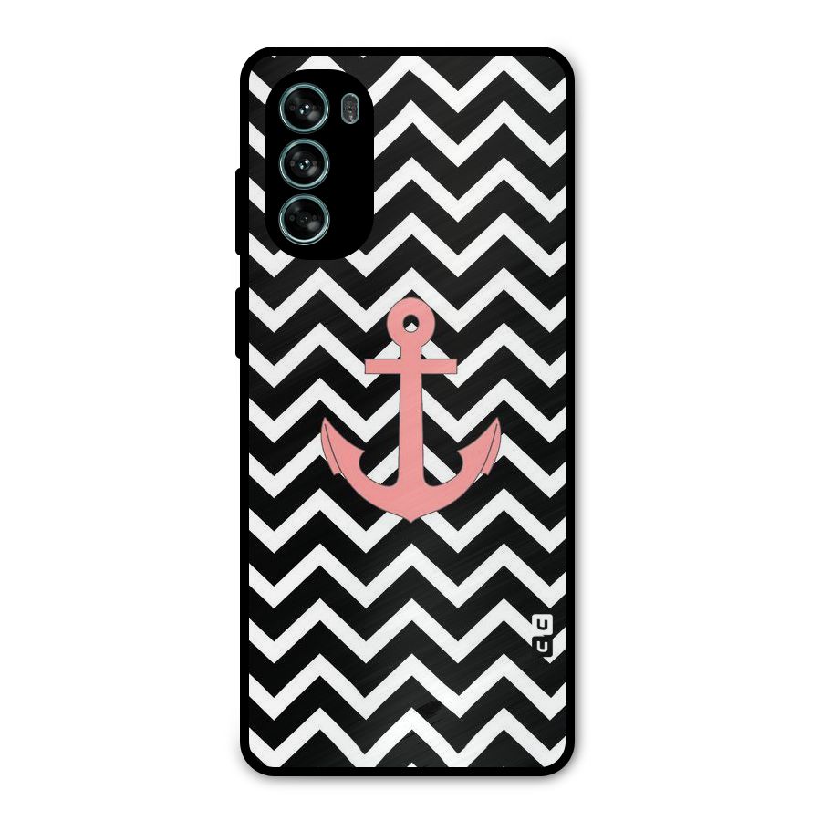 Pink Sailor Metal Back Case for Moto G62
