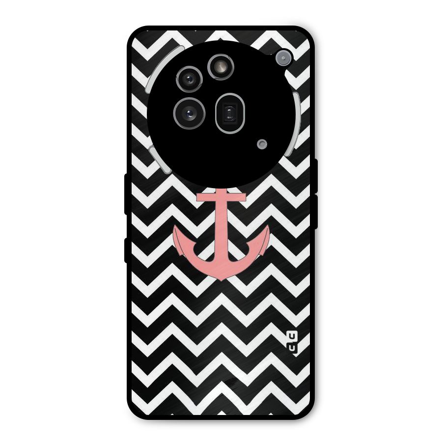 Pink Sailor Metal Back Case for Nothing Phone 3a Pro