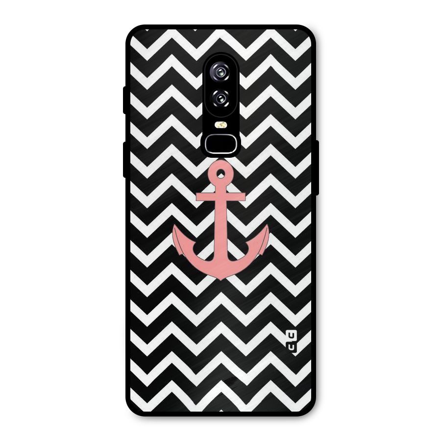 Pink Sailor Metal Back Case for OnePlus 6
