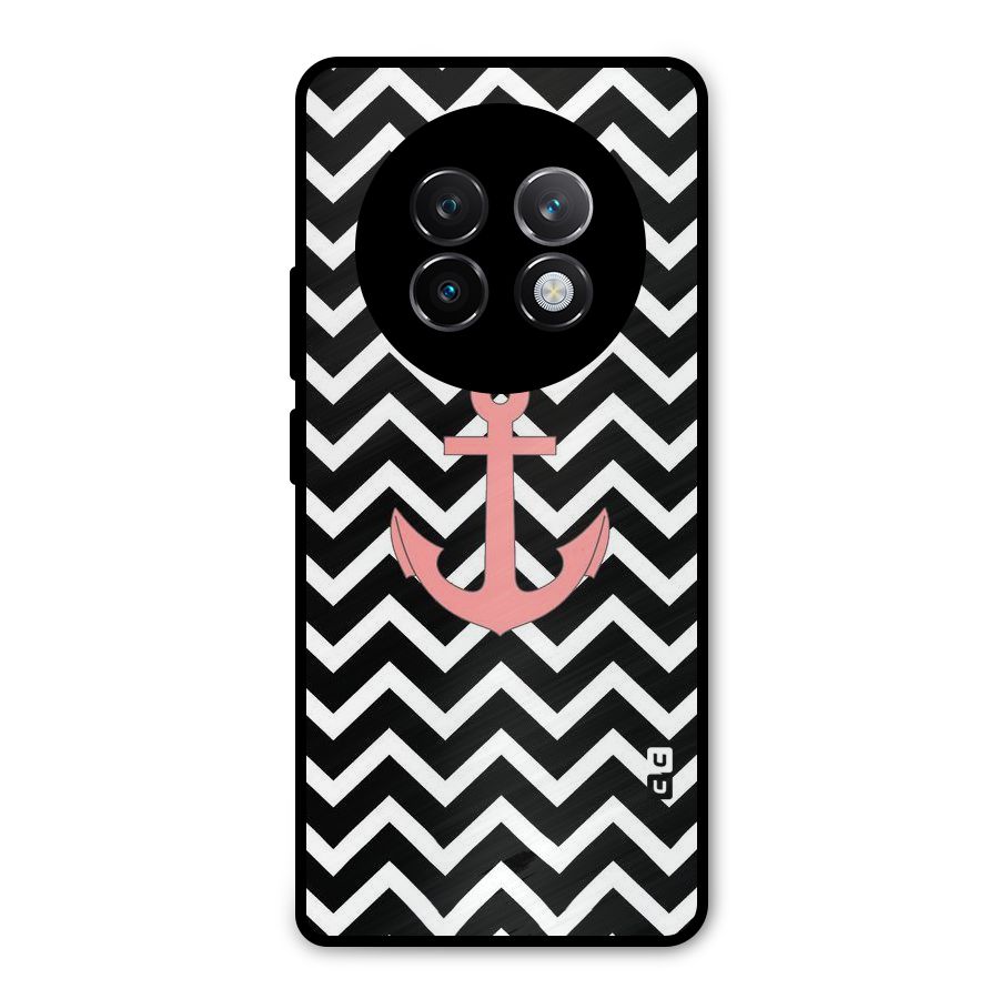 Pink Sailor Metal Back Case for Realme 13 Plus