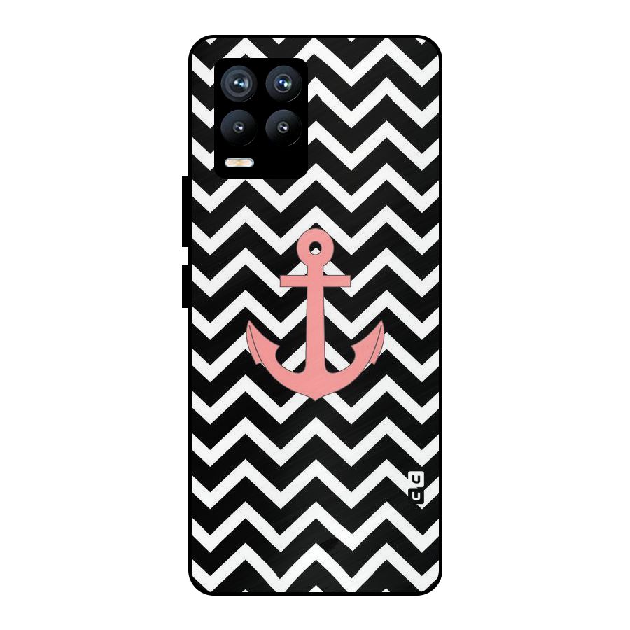 Pink Sailor Metal Back Case for Realme 8 Pro
