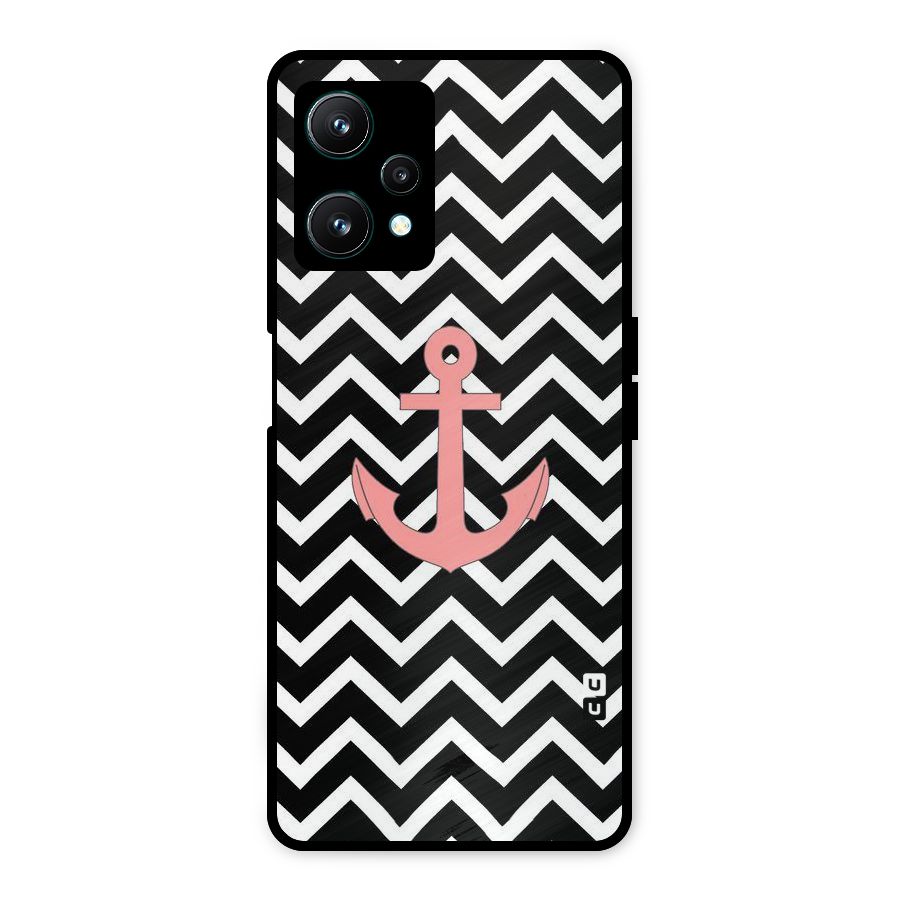 Pink Sailor Metal Back Case for Realme 9 Pro 5G