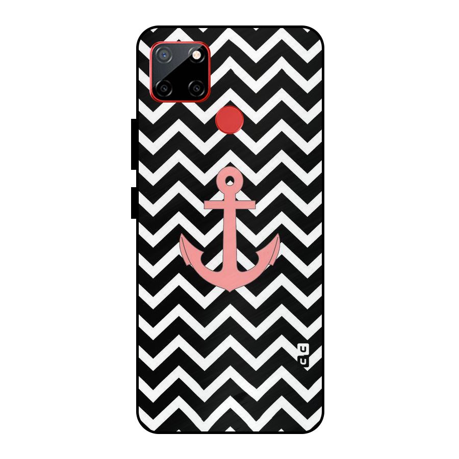 Pink Sailor Metal Back Case for Realme C12