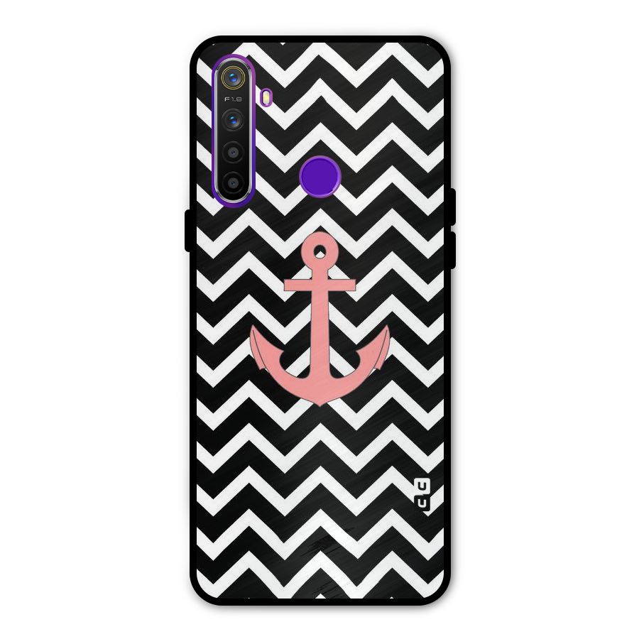 Pink Sailor Metal Back Case for Realme Narzo 10