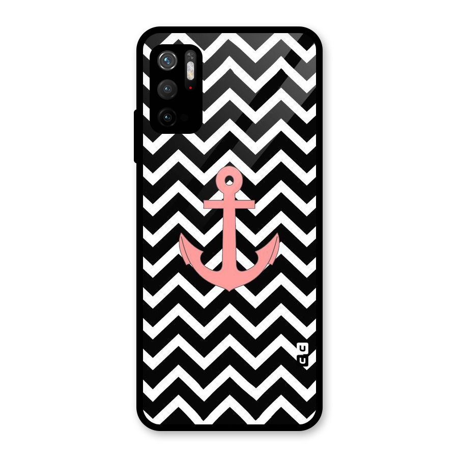 Pink Sailor Metal Back Case for Redmi Note 10T 5G