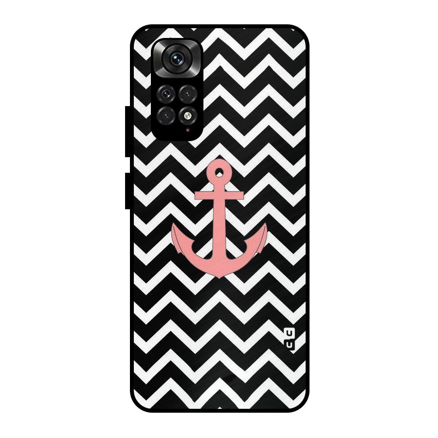 Pink Sailor Metal Back Case for Redmi Note 11 Pro